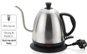 GT Electric Drip Pot Kettle Stainless Steel Hot Pot Coffee&Tea Maker 1L KS10A2