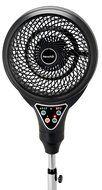 NewAir AF-410BK 12" 2-in-1 Tabletop and Pedestal Vortex Fan N8