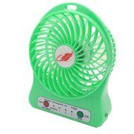 Eurus Home Portable18650 lithium-ion Rechargeable Fan with High Quality Mini USB Fan 4-inch Vanes 3 Speeds With... N24