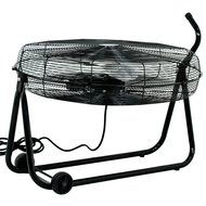 F2C 24" Portable Heavy Duty High Velocity 110V Adjustable 3 Speed 24 Inch Cyclone Floor Fan for Industrial Commercial... N3