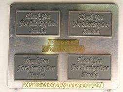 Thank You for Sharing Our Simcha J037 Jewish Chocolate Candy Mold