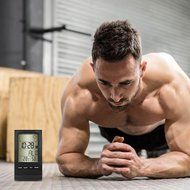 2 Pack Indoor Humidity Monitor, SENHAI Digital Hygrometer Thermometer Monitor Home Weather Station with LCD Display... N7