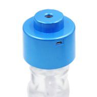 Zelear Mini Portable USB Humidifier Cool Mist Ultrasonic LED Bottle Cap Air, Blue N3