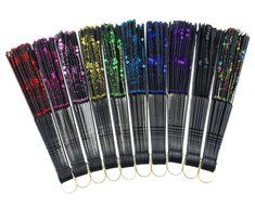 COCOTINA Embroidered Flower Peacock Pattern Sequin Fabric Folding Handheld Hand Fan Hand (Red) N2