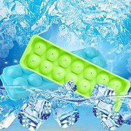 Y&amp;XL&amp;H (Random color)1pc 14 Lattices Whiskey Ice Ball Cube Maker Tray Sphere Mould Mold Party Brick Round Bar...