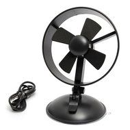 Welltop Flexible USB Desk Mini Fan With Sucker EVA Blades Electric Personal Fans Automobile Cooling Fan Folding... N3