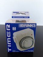 Brinks 42-1020 Mechanical Timer, On/off LED Indicator, Grounded Plug by Hampton Products International Corp.