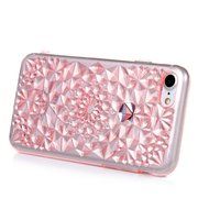 iPhone 7 Case (4.7 inch) - Shockproof Soft TPU Rubber Skin Gel Bumper Case Laser Carving Sunflower Transparent... N9