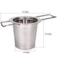 Aprince Stainless Steel Long Handle In-Mug Mesh Tea Infuser For Loose Tea Leaf