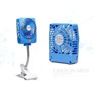 Momoday&reg; Mini Handheld Square Electrical Portable Rechargeable Fan 3 Speeds Desktop Clip-on Fan Summer Cooler... N14