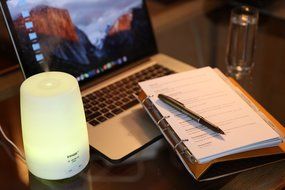 humidifier and Aroma diffuser Ultrasonic wave 300ml item N7