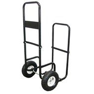 Sunnydaze Firewood Log Cart, Log Cart &amp; Cover COMBO N6