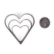 Sher Star Heart Flower Cookie Cutter Sporting Shapes Biscuit Mold Stainless Steel Omelette device,Set of 12
