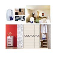 MSJ Portable Dehumidifier with 250ml/day Dehumidification 500ml Water Tank Air Dehumidifier Compact Moisture Absorber... N4