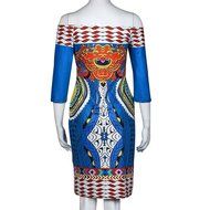 Printed Hip Dress,Morecome Women African Print Half Sleeve Dress