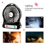 FengLan USB Portable Fan 3 Speeds Rechargeable Mini USB Fan Portable Output Electric Desk Cooling Fan for Travel... N29