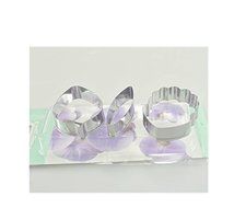 Anyana 3pcs set Butterfly Orchid Stainless Steel Cookie Cutter Cake Mould Tool Kitchen Tool Sugar Paste Baking...