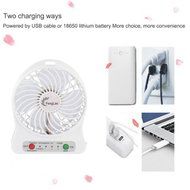 FengLan USB Portable Fan 3 Speeds Rechargeable Mini USB Fan Portable Output Electric Desk Cooling Fan for Travel... N30