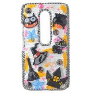 Spritech(TM) 3D Handmade Crystal Phone Case for Motorola X Pure Edition/Motorola Moto X Style,Helloween Style... N14