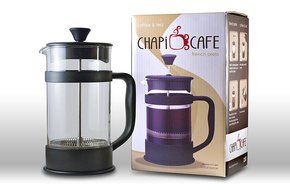 French Press by Chapi Cafe for Coffee and Tea - Coffee Maker - 34 Ounces - 4 Cups N2