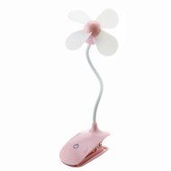 Mystery Portable Mini USB Clip Fan Personal Clip-on / Table Fan with Built-in Rechargeable Battery for Home Office... N9