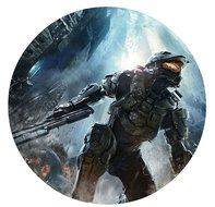 Halo 4 Image Photo Cake Topper Sheet Birthday Party - 8&quot; ROUND - 75478