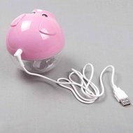 Mini kawaii Pig USB Humidifier Air Purifier Aroma Essential Oil Diffuser Pink N9