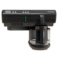 Programmable Coffee Maker, 12 Cup Carafe and Mounting Parts Included, Auto Shut Off, Black