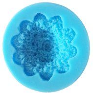 Funshowcase Sugarcraft Mini Lace Blossom Flower Candy Silicone Mold for Fondant Cake Decoration, Cupcake Decorate...