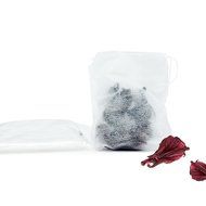 Ewandastore 200 Pcs Disposable String Drawstring Empty Heat Seal Filter Paper Tea Bags White 4.7x6.3inch