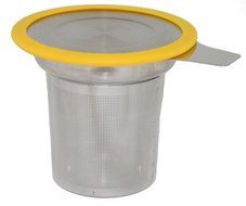 Bellford Home Loose Leaf Stainless Steel, Steep-In-Cup Tea Infuser with Tea Spoon (Black)