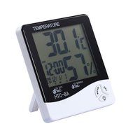 Ticent Digital Indoor Thermometer Hygrometer Humidity Monitor with Alarm Clock and Date N5