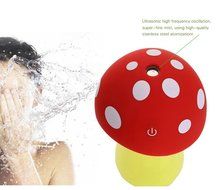 Ollivan 200ml Portable Ultrasonic Cool Mist Mushroom Lamp Humidifier with Color LED Lights USB Mini Air Humidifier... N8