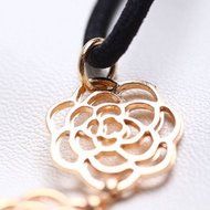 Womens Fashion Metal Chain Jewelry Hollow Rose Flower Elastic Hair Band Headband N5