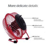 Clip On Desk Fan USB Table Fans (USB OR Battery Powered, Quietness)(Blue) N7