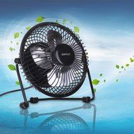 Clip On Desk Fan USB Table Fans (USB OR Battery Powered, Quietness)(Blue) N14