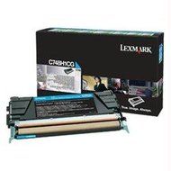 Lexmark - High Yield - Cyan - Original - Toner Cartridge Lccp, Lrp - For C748de, 748Dte, 748E "Product Type: Supplies...