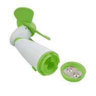 NAMEO Mini Handheld Fan with 3 Soft Foam Blades, Portable Battery Operated Travel Cooling Fan with Power On/Off... N15