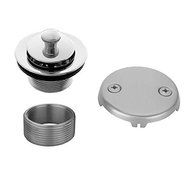 Jaclo 542-SN Lift and Turn Drain Strainer with Faceplate, Satin Nickel by Jaclo