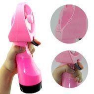 JOJOO Battery Operated Handheld Water Spay Fan Portable Water Misting Fan with Bottle Water Misting + a Lanyard... N2