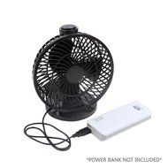 Personal Fan,Akaigu Desk Fan Steppless Speed 180 degree Gliding Design (Black) N6