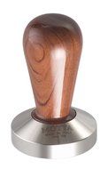 Motta 110 Professional Flat Base Coffee Tamper, 58mm, Bubinga Handle
