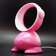 Green Moby Bladeless Fans in Red/Pink