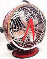 WBM HBM-7015A16 Himalayan Breeze Decor Fan - Red N2