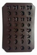 Daiso Japan Silicone Mini Chocolate Jello Mold (Brown) N6
