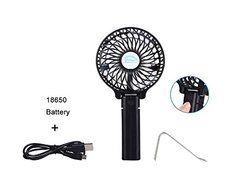 Portable Battery USB Rechargeable Handheld Mini Foldable Cooling Desktop Fan for Home Office Outdoor Workout Camping... N4