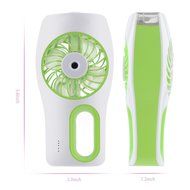 Baaaq Handheld Water Misting Fan with Cooling Mist Humidifier for Beauty, Home, Office and Travel (Blue) N6