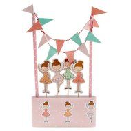 ADELEWAYS Cocktail Sticks Party Frilled Toothpicks Sandwich Appetizer Cocktail Cake Cupcake Picks Party Supplies... N2