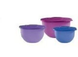 Tupperware Impressions Classic Bowls