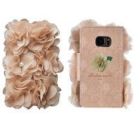 Samsung Galaxy S6 Edge Case,Yaheeda [Card Slot] Magnetic Hybrid Flip Wallet Women Handbag with Shoulder Chain... N6